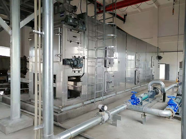 23安福污水處理廠污泥干化機